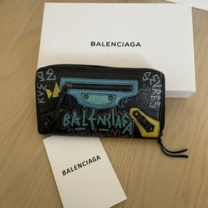 Balenciaga Graffiti wallet